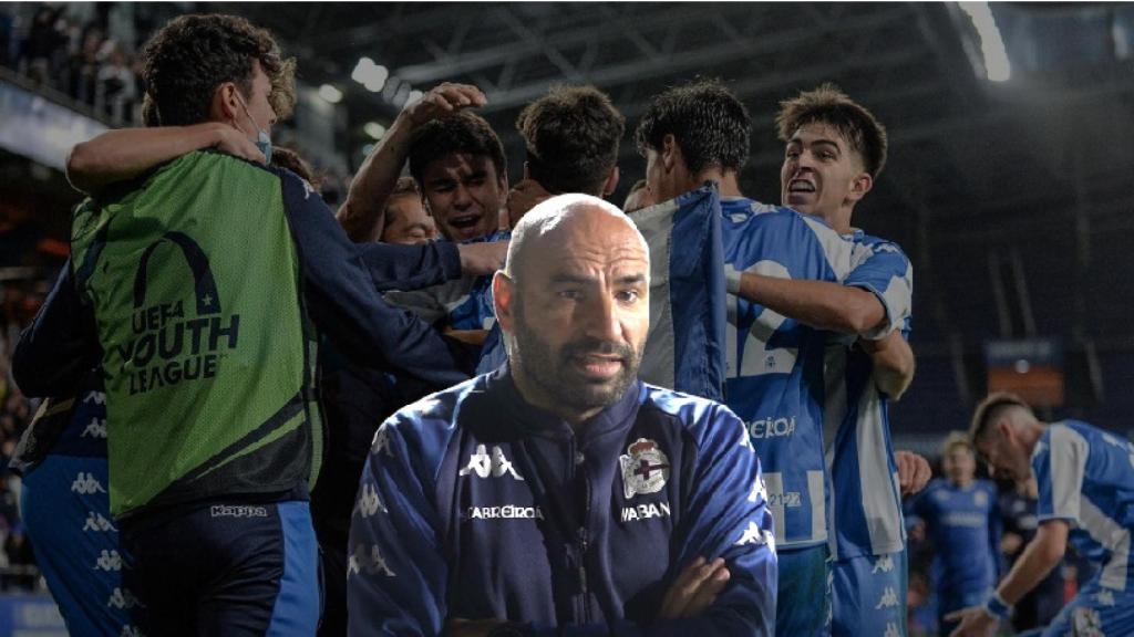 Manuel Pablo, el mito del Deportivo que busca la Champions juvenil: Es un Riazor de los de antes