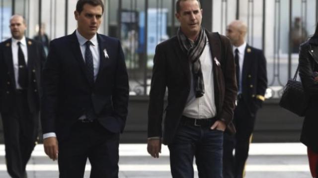 Albert Rivera y Daniel Bardavío en una imagen de archivo.