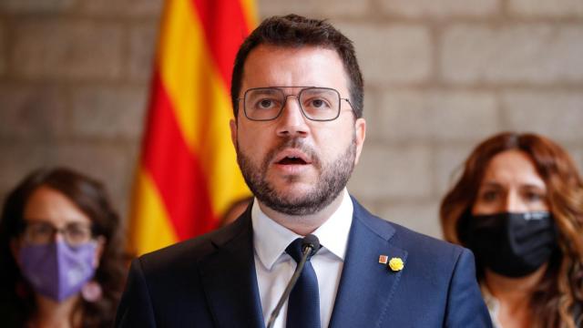 Pere Aragonès, presidente regional catalán.