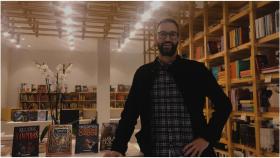 Alberto Justo en la renovada ‘Central Librera’.