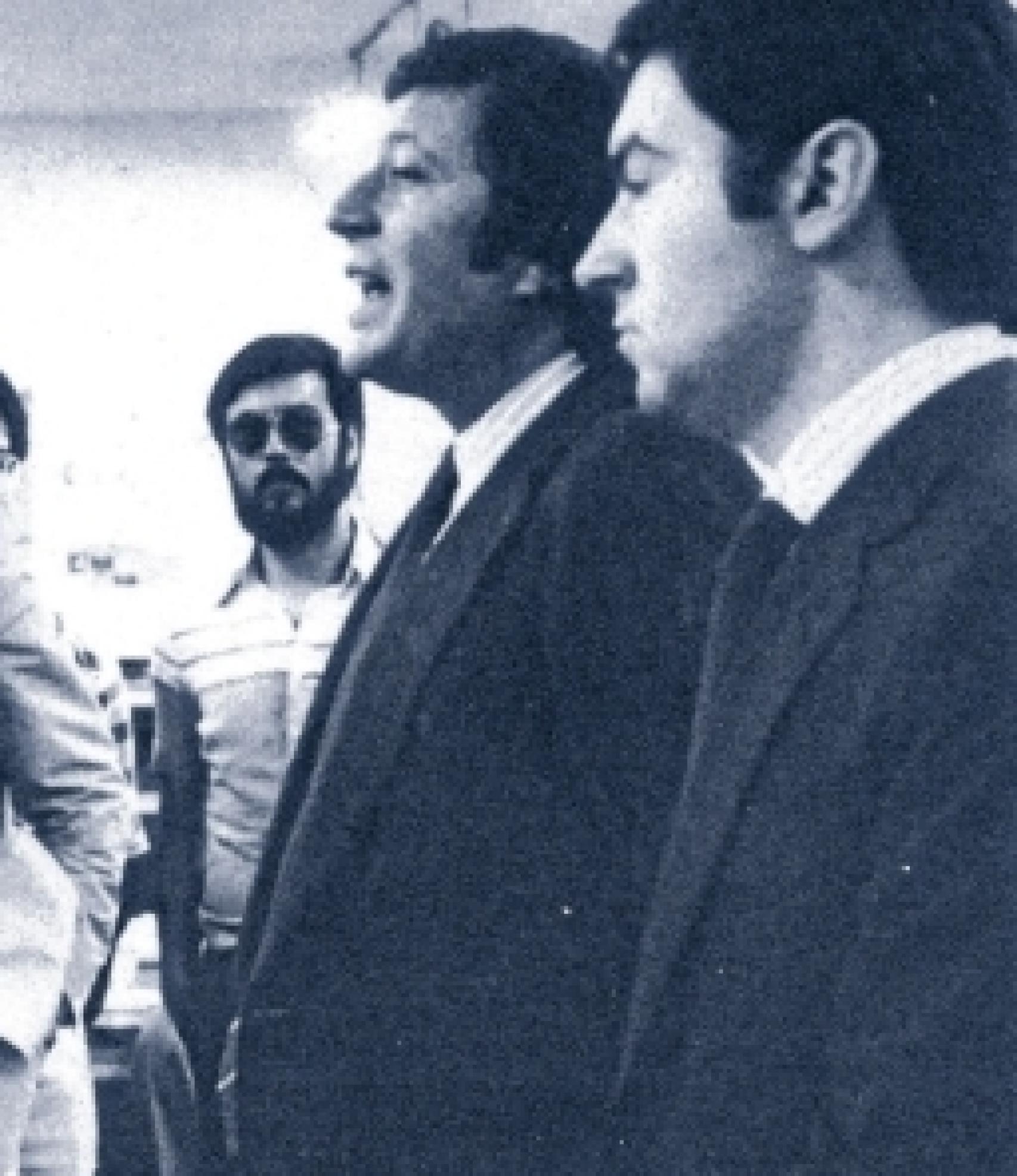 Juan Tomás de Salas, junto a Pedro J. Ramírez.