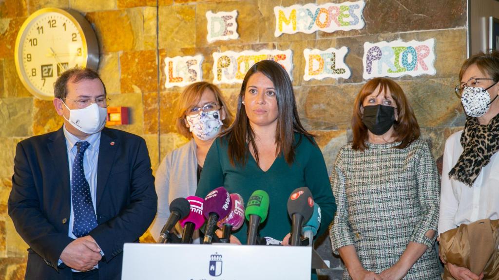 Bárbara García Torijano durante su intervención.