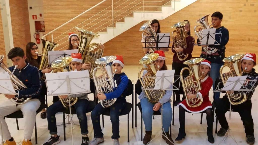 Imagen de archivo de una actuación de los alumnos del Conservatorio