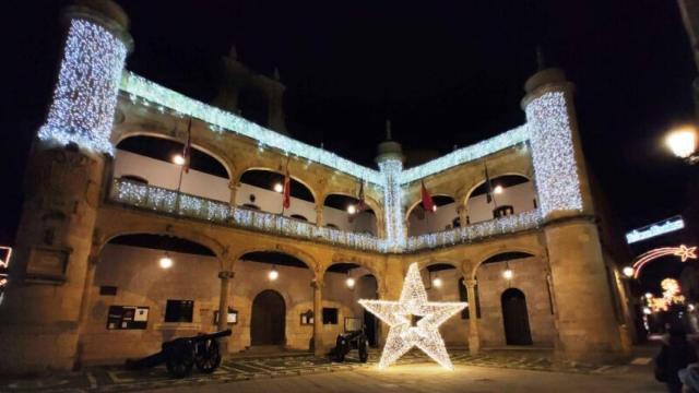 Iluminación navideña del Ayuntamiento de Ciudad Rodrigo