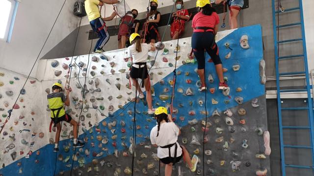 Imagen de archivo de una jornada de escalada en Carbajosa