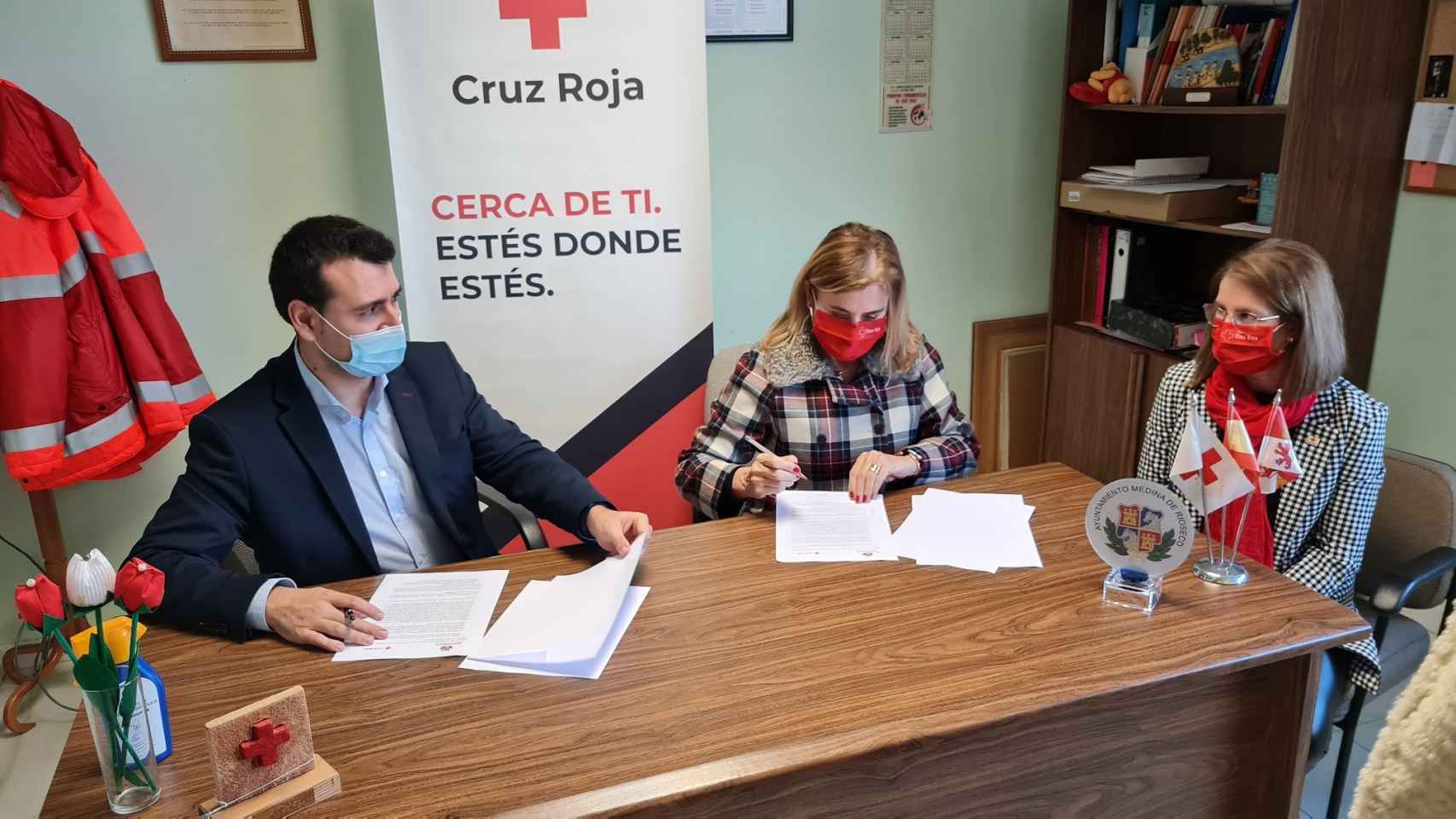 Apuesta del Ayuntamiento de Rioseco y Cruz Roja para ayudar a los más vulnerables