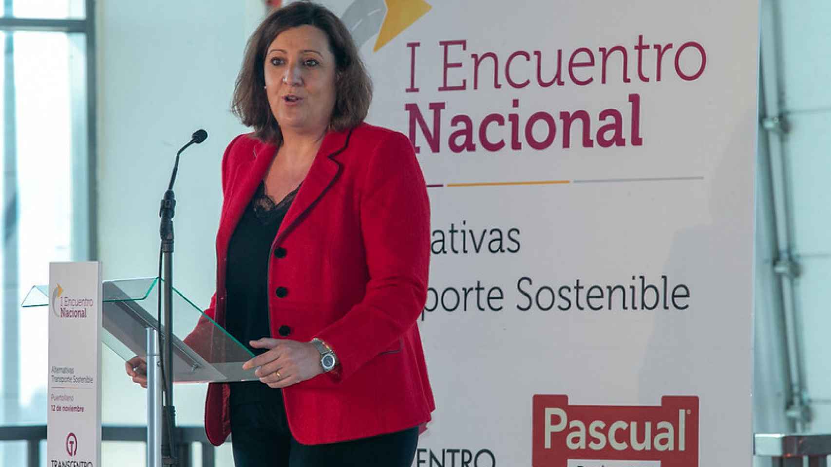 Patricia Franco durante su intervención.