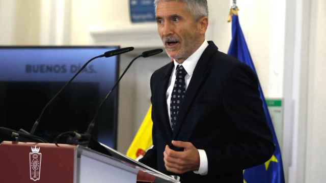 El ministro del Interior, Fernando Grande-Marlaska, este viernes. EP