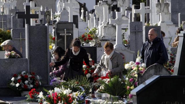 Imagen de archivo de un cementerio.