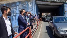 Visita del secretario general de infraestructuras a Ferrol.