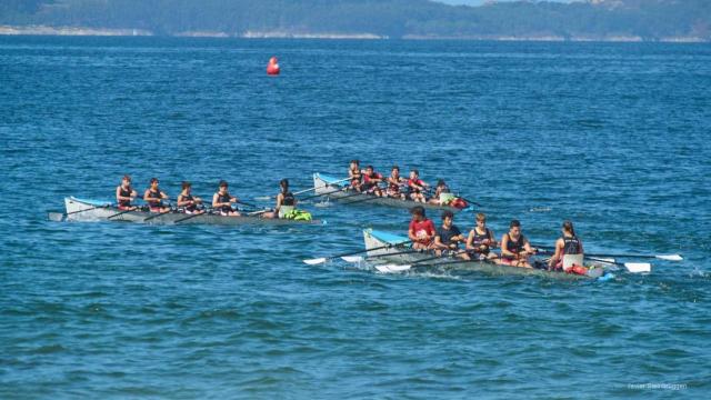 Comienza en Sada (A Coruña) la última cita de la Liga Nacional de Remo Mar