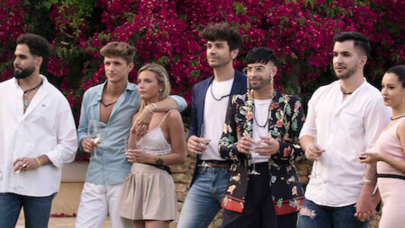 Participantes de 'Amor con fianza', el último reality español estrenado en Netflix.
