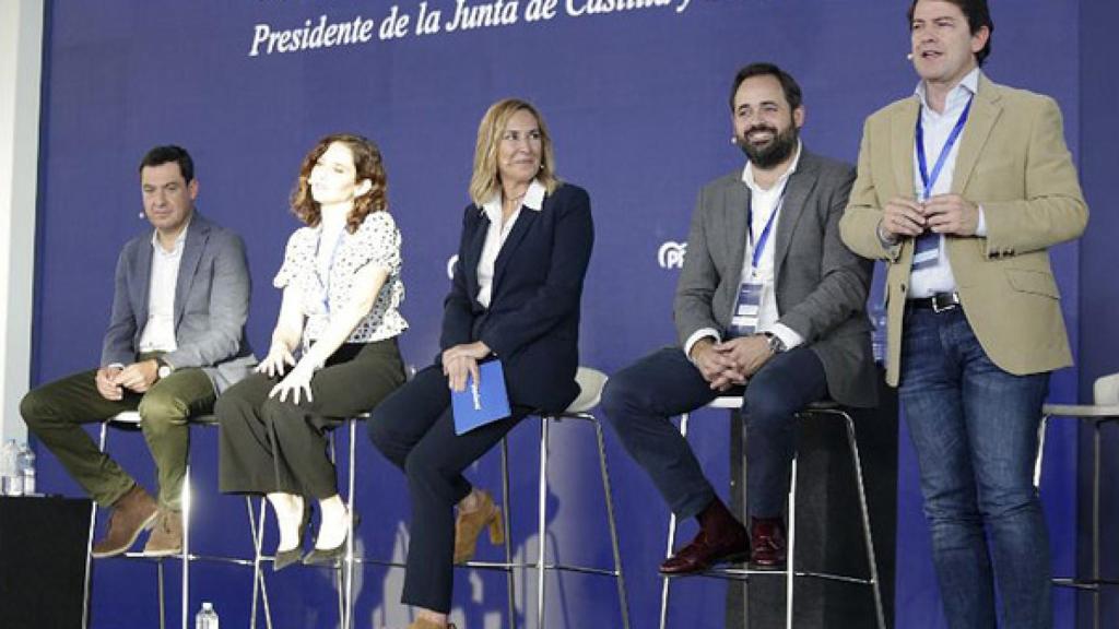 Alfonso Fernández Mañueco, durante su participación en el XV Congreso del PP de Castilla-La Mancha