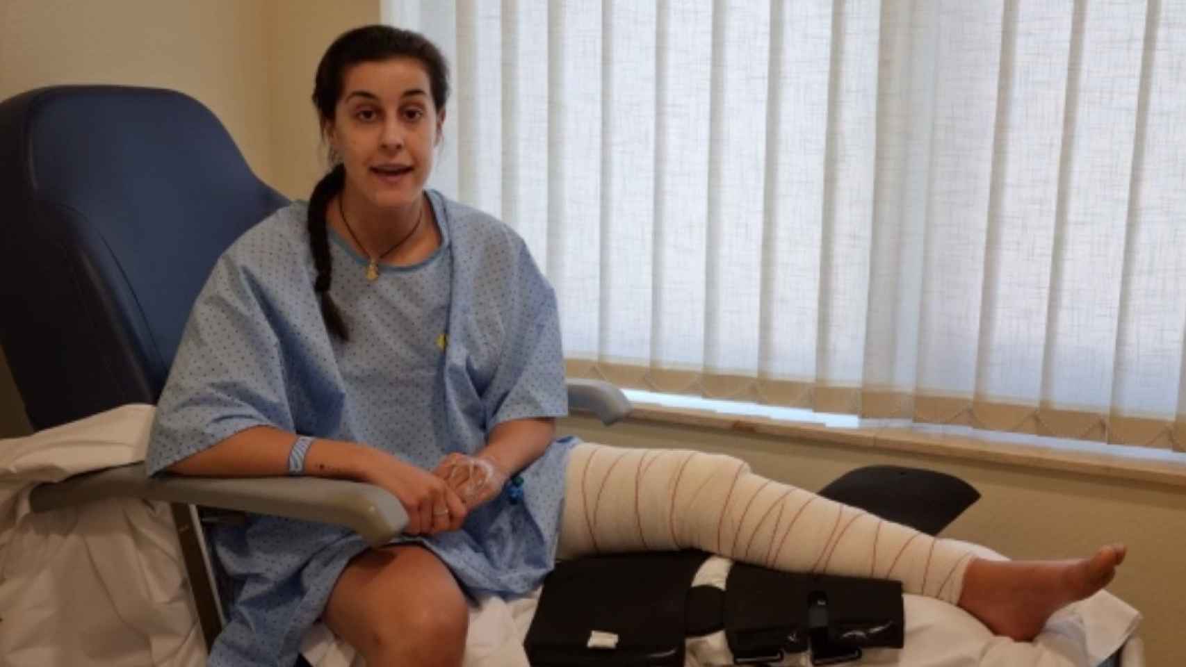 Carolina Marín tras su segunda operación de rodilla