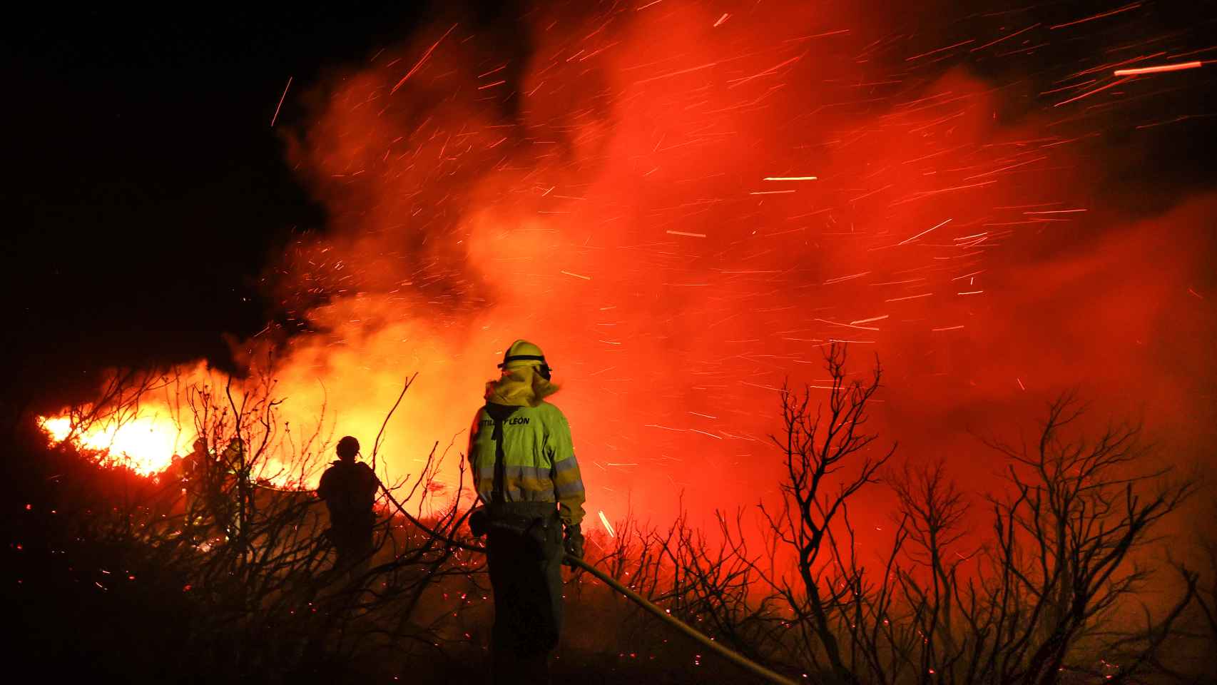 Incendio en el Parque Natural Peña de Francia ICAL-José Vicente