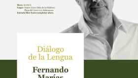 Cartel del escritor Fernando Marías, invitado en el encuentro literario salmantino