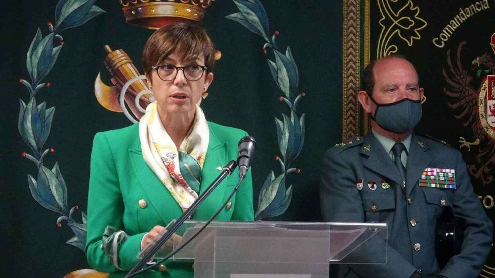 María Gámez, directora general de la Guardia Civil, en una imagen de archivo.
