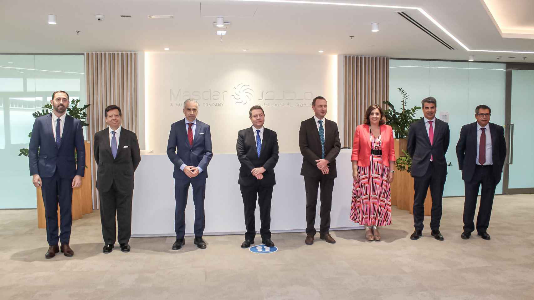 El Gobierno de Castilla-La Mancha se reúne con el fondo de inversión Masdar en los Emiratos Árabes Unidos. Foto: JCCM