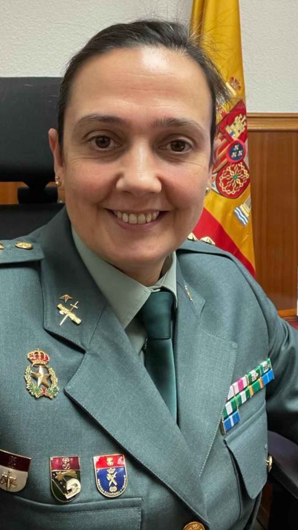 Laura Gómez Campo, teniente coronel.
