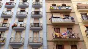 Dos bloques de viviendas en una ciudad de la Comunidad Valenciana.