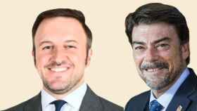 Luis Barcala y Pablo Ruz, proclamados candidatos a las presidencias locales de Alicante y Elche