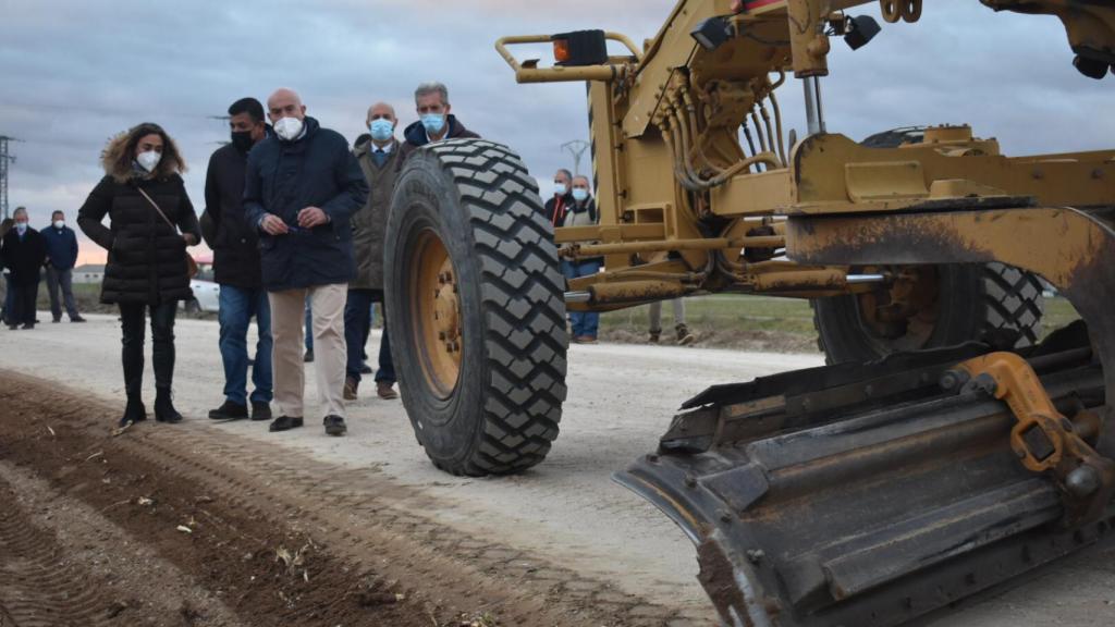 Visita del consejero de Agricultura a Ávila