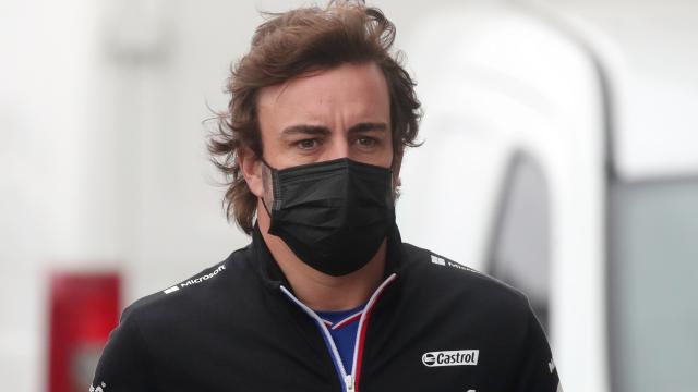 Fernando Alonso, piloto español de Formula 1 durante la temporada 2021