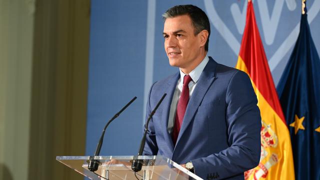 Pedro Sánchez, presidente del Gobierno.