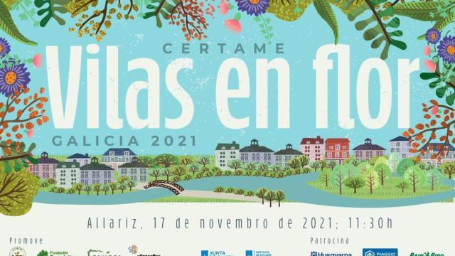 El programa gallego ‘Vilas en Flor’ repartirá sus galardones este miércoles