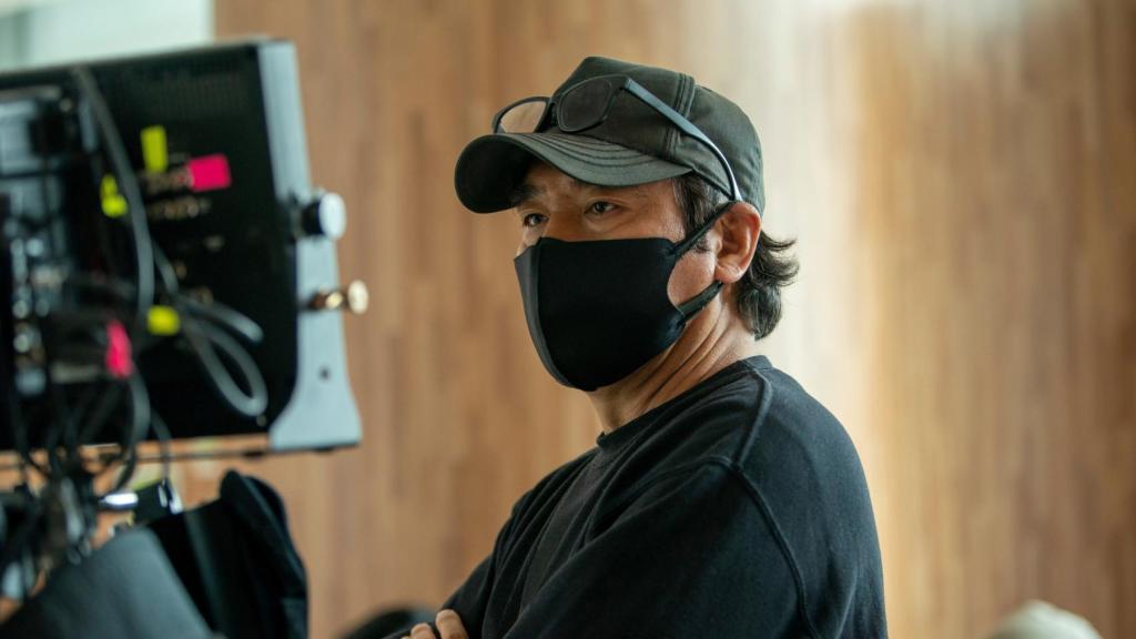 KIM Jee-Woon en el set de rodaje de 'DR. Brain'