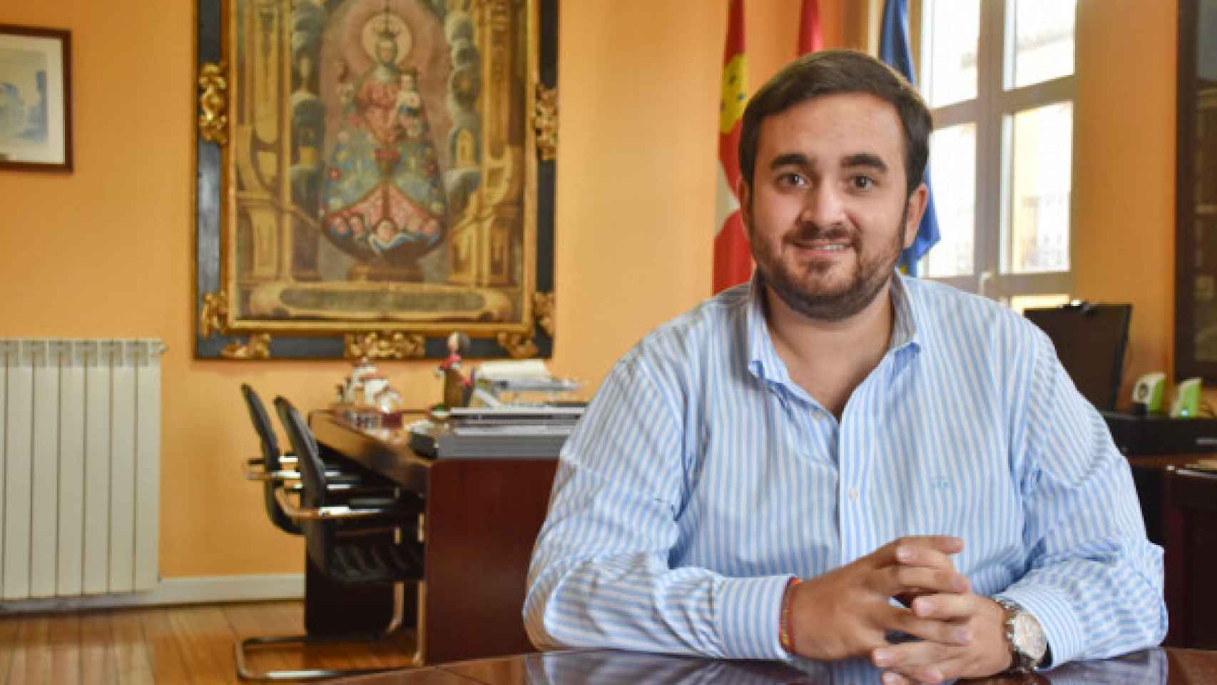 José Ángel Alonso, alcalde de Villalón