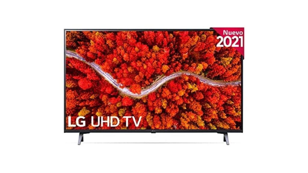 TV LG UHD de 60 pulgadas.