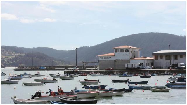 Foto de archivo del puerto de Cedeira.