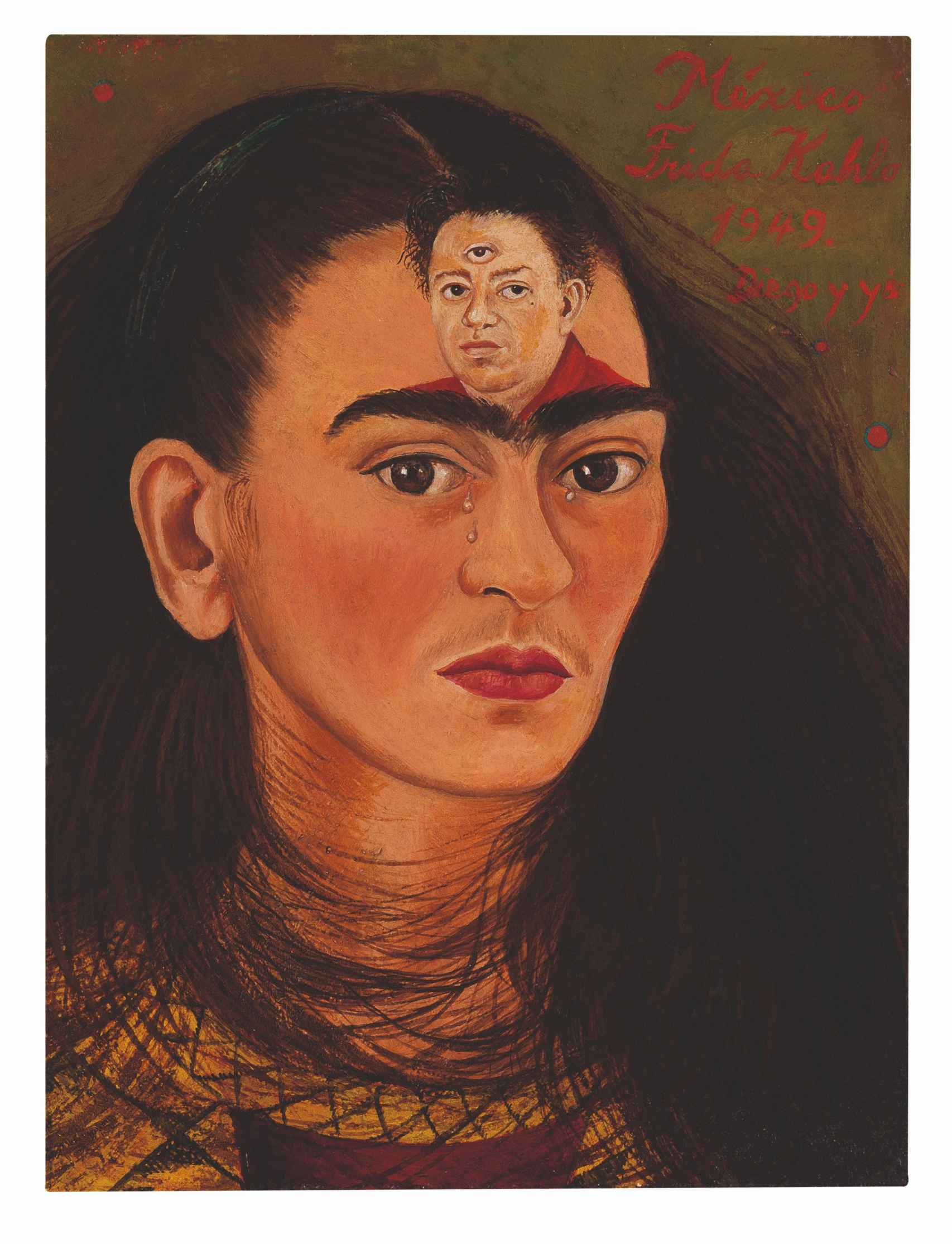 'Diego y yo', de Frida Kahlo.