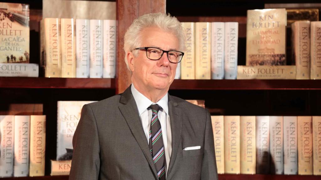 Ken Follett durante una presentación en 2015.