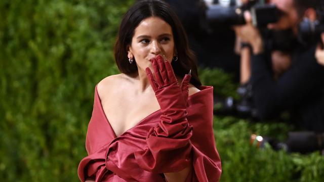 Rosalía en la Met Gala de Nueva York.