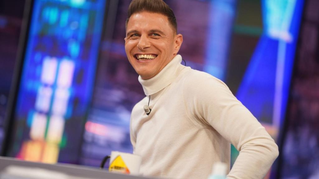 Joaquín Sánchez, en el plató de El Hormiguero. Foto: Twitter (@El_Hormiguero)