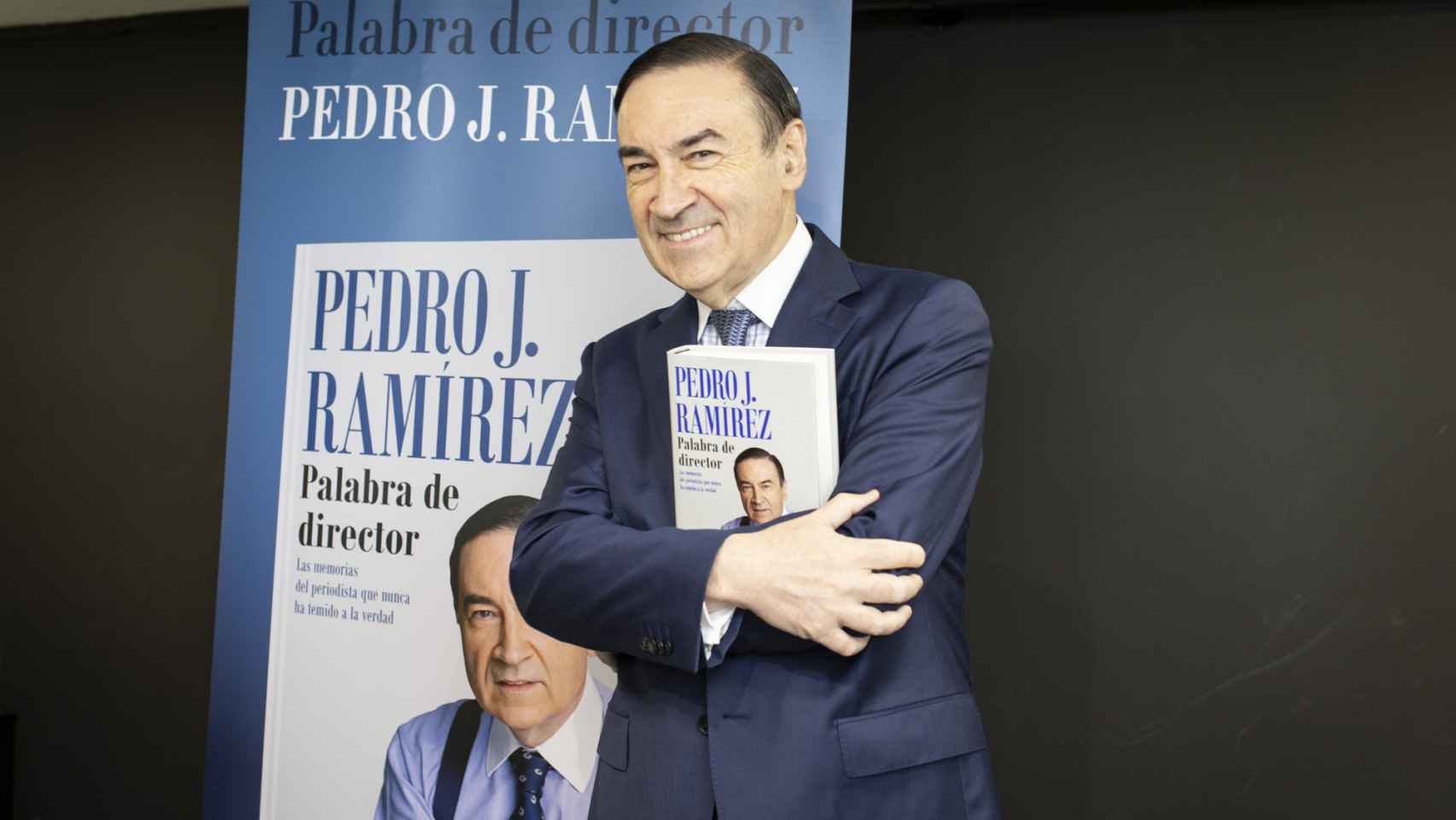 El autor de 'Palabra de director' y director de EL ESPAÑOL, Pedro J. Ramírez.