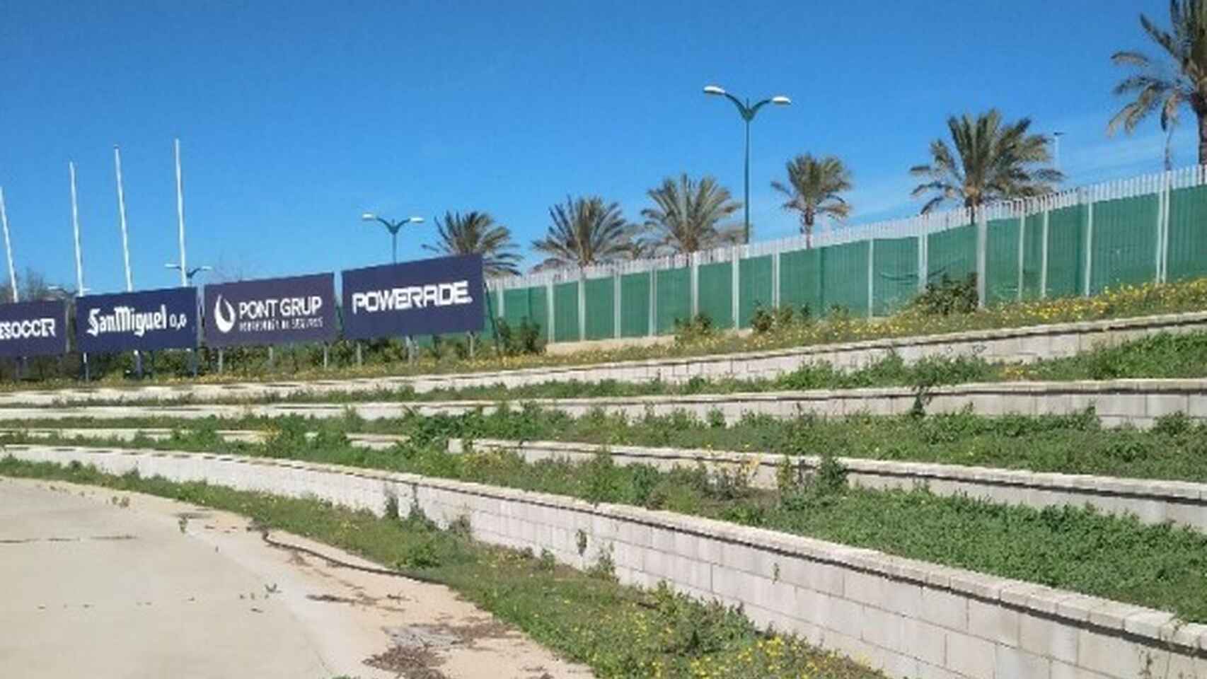 Imagen de archivo del Estadio de Atletismo de Málaga.