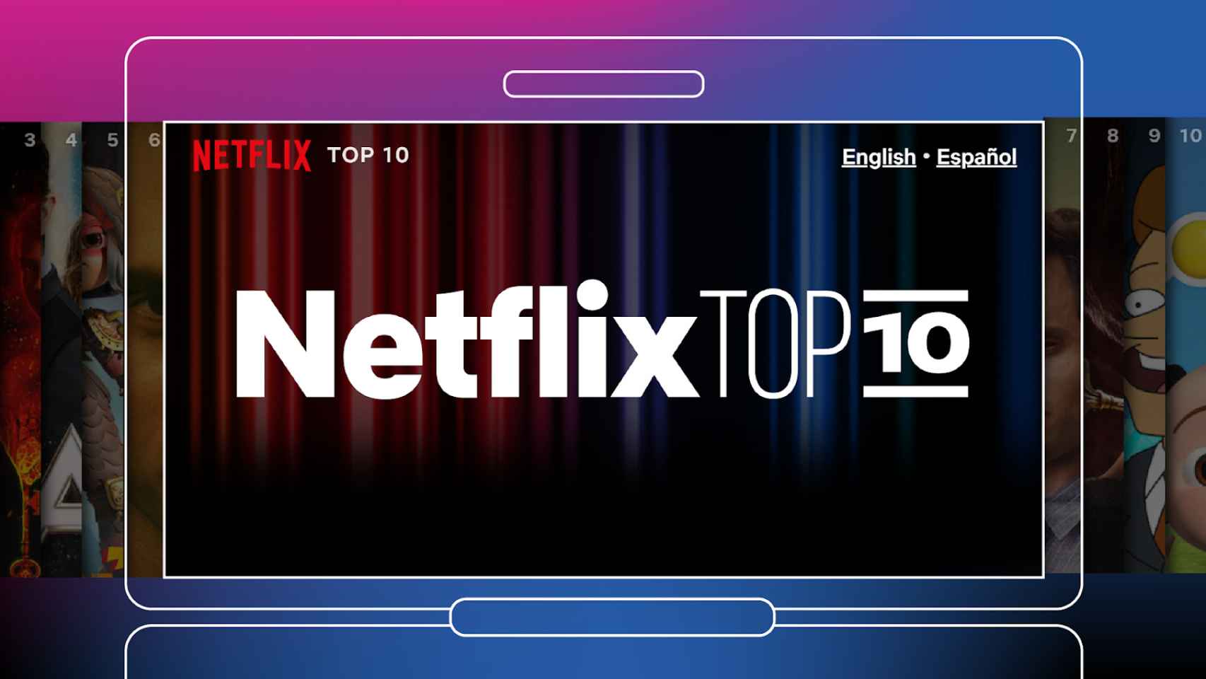 Netflix publicará cada martes sus Top 10 con más datos.