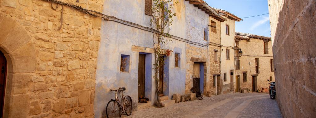 Valderrobres y los otros 17 pueblos de la comarca del río Matarraña mantienen su trazado medieval.