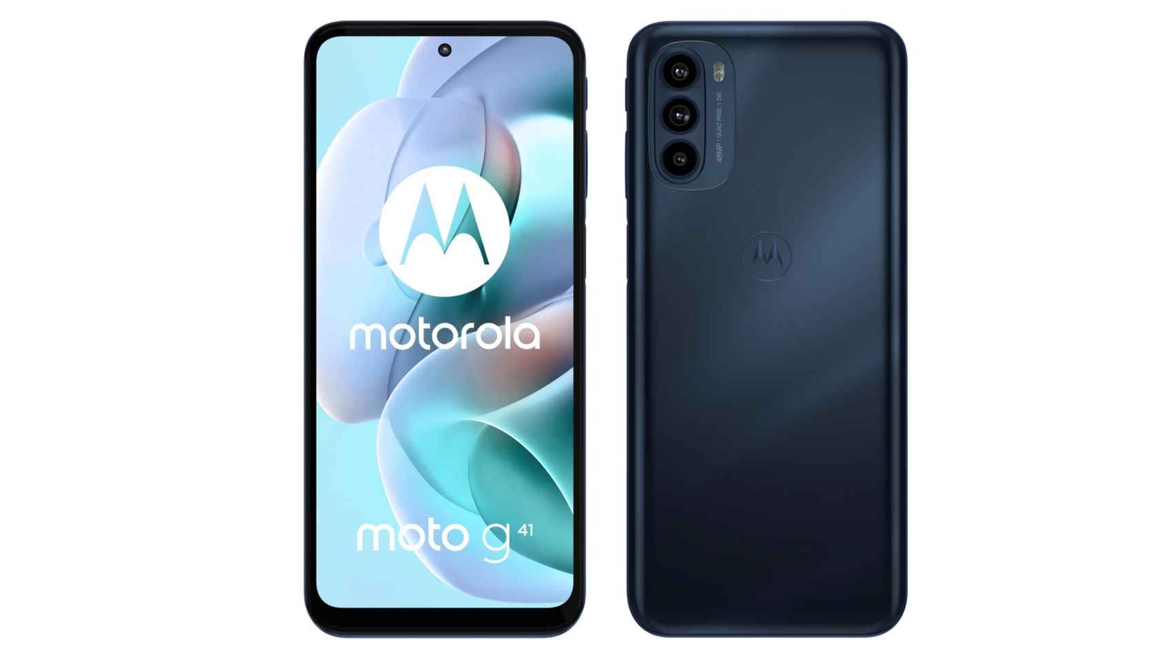 Motorola Moto G41 por delante y por detrás