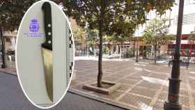 Detenido tras apuñalar a un hombre en el centro de Valladolid