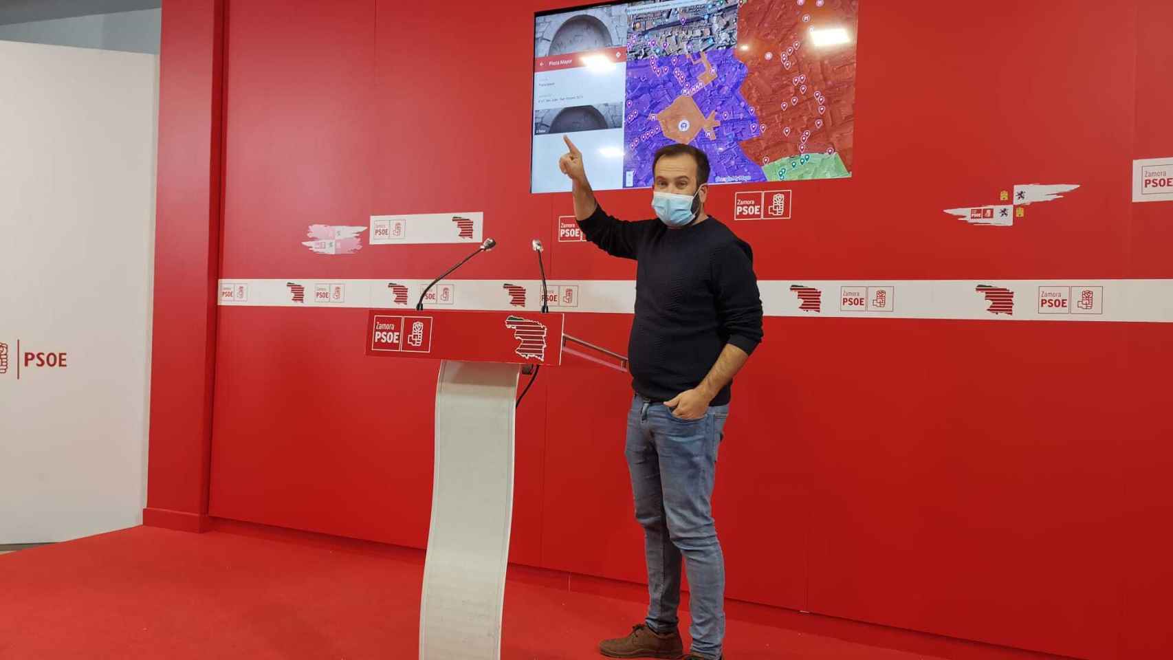 David Gago, concejal del PSOE en Zamora