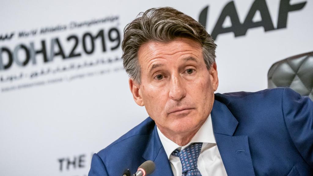 Sebastian Coe, presidente de la Federación Internacional de Atletismo