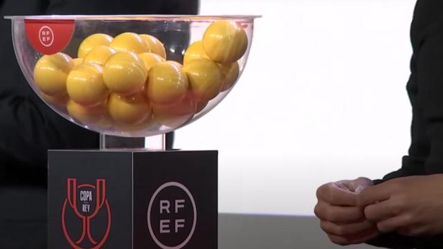 Sorteo de la Copa del Rey. Foto: RFEF