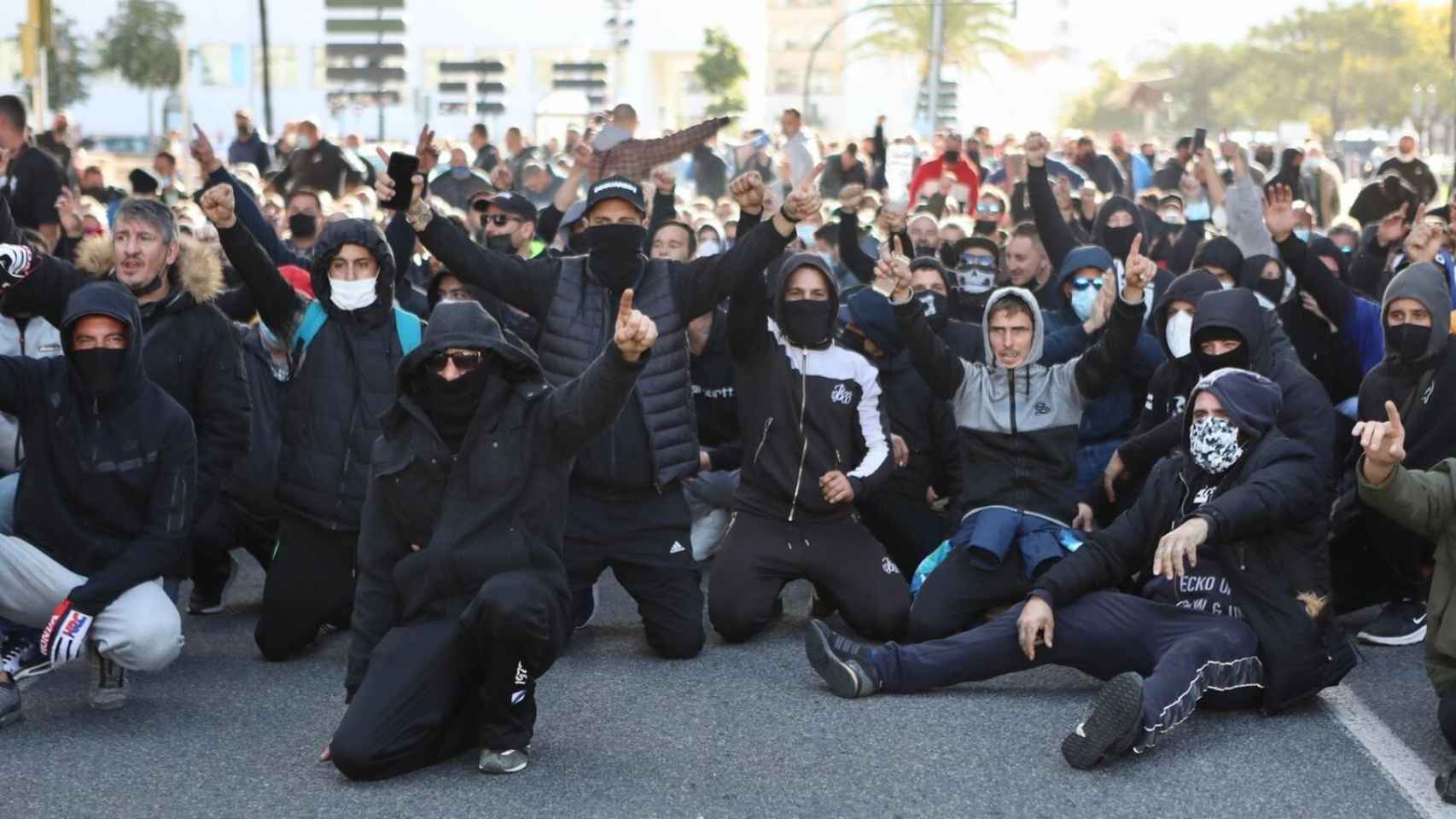 La huelga del sector del metal de Cádiz, en imágenes