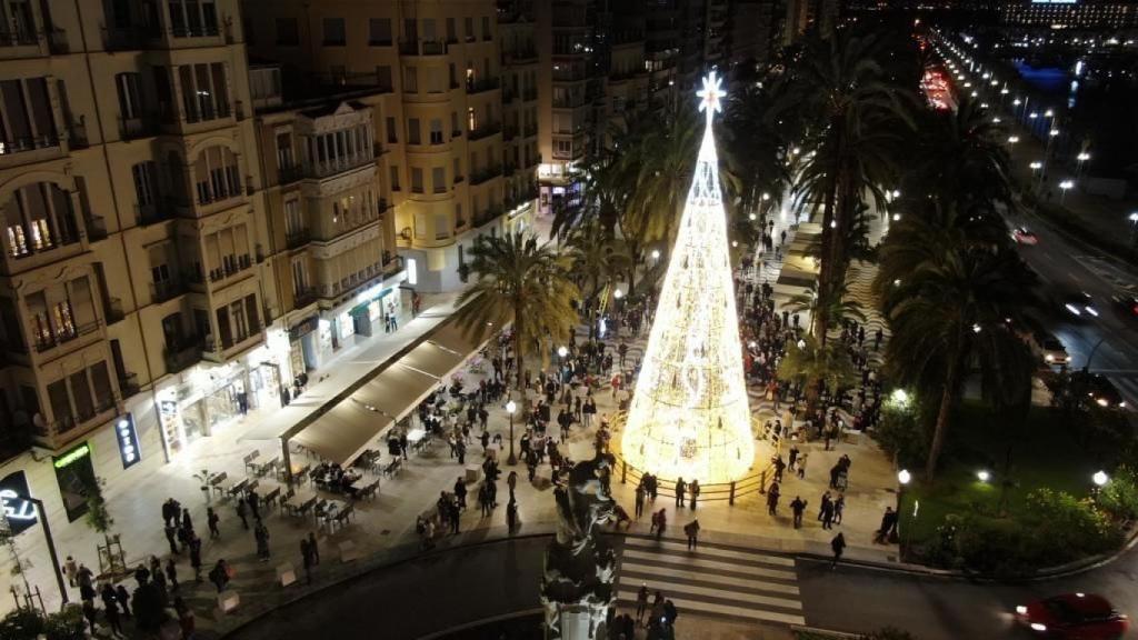 Árbol de Navidad Alicante.