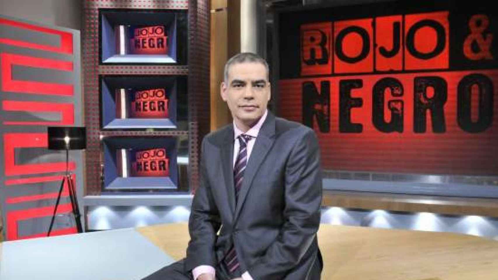 Nacho Abad, presentador de 'Rojo y negro'.