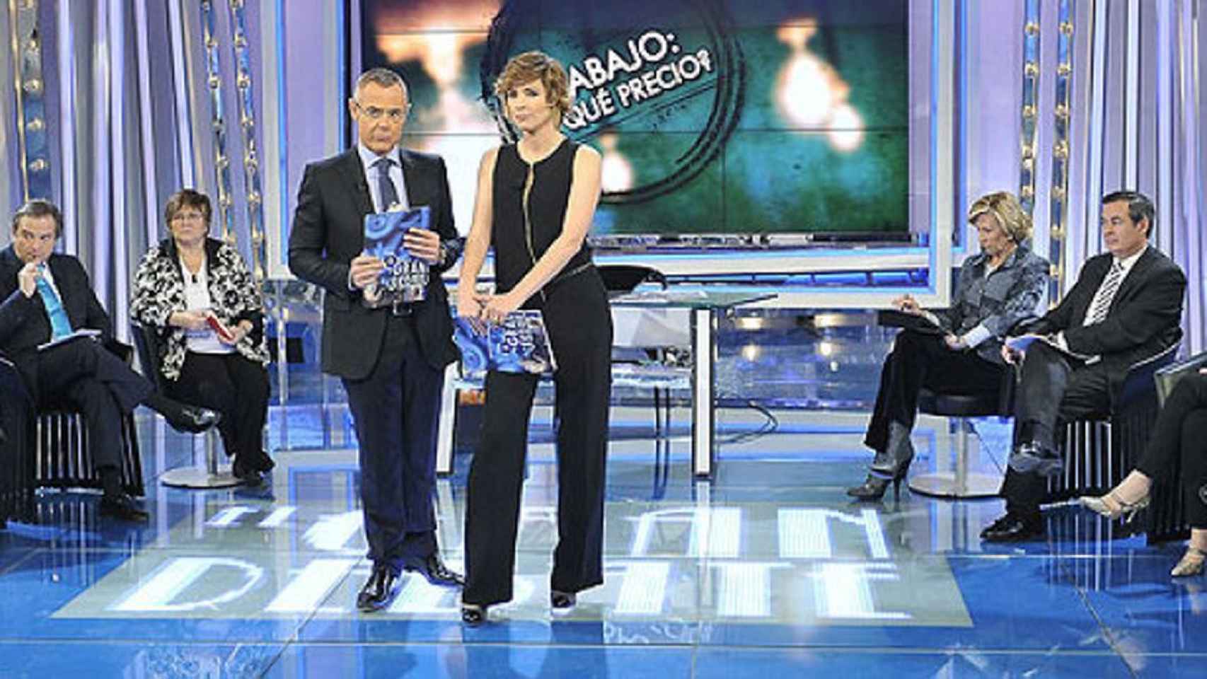 Jordi González y Sandra Barneda.
